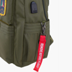 Obrázek z Batoh Aeronautica Militare Frecce L AM-345-33 khaki 25 L 