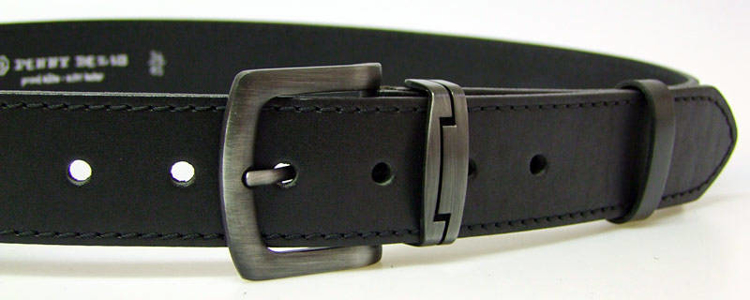 Obrázek z PENNY BELTS 9-1-60 Pánský kožený opasek černý 