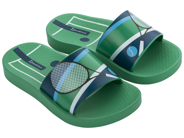 Obrázek z Ipanema Urban Slide Kids 83187-21800 Dětské pantofle zelené 