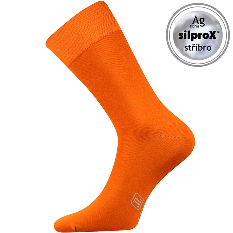 Obrázek z LONKA® ponožky Decolor oranžová 1 pár 