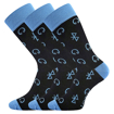 Obrázek z LONKA® ponožky Woodoo 17/bluetooth 3 pár 
