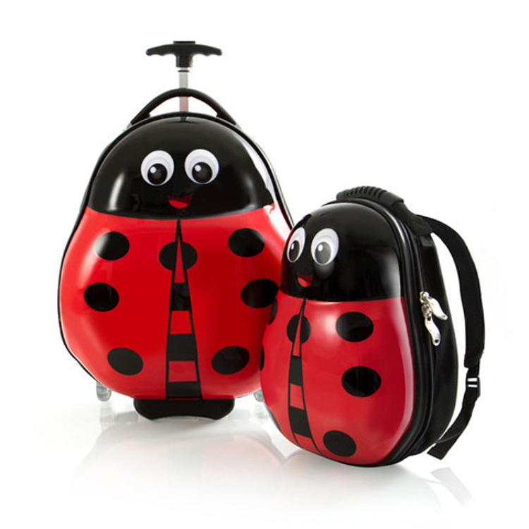 Obrázek z Heys Travel Tots Lady Bug – sada batohu a kufru Kufr: 19 l  / Batoh: 4 L 