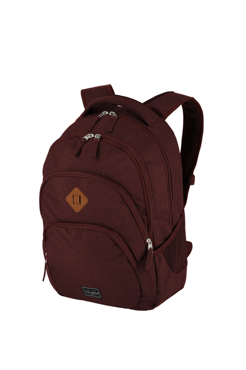 Obrázek z Travelite Basics Backpack Melange Bordeaux 22 L 