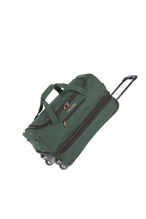 Obrázek z Travelite Basics Wheeled duffle S Dark green 51/64 L 