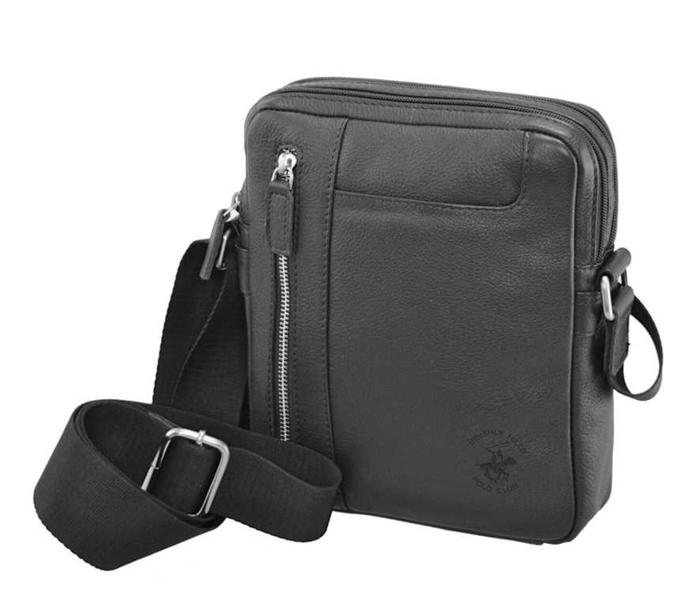 Obrázek z Taška crossbody BHPC Denver BH-8472-01 černá 3 L 