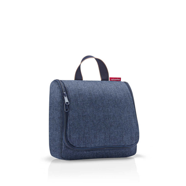 Obrázek z Reisenthel Toiletbag Herringbone Dark Blue 3 L 