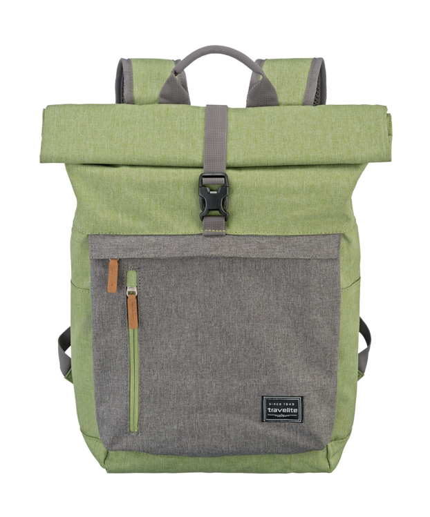 Obrázek z Travelite Basics Roll-up Backpack Green/Grey 35 L 