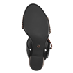 Obrázek z Tamaris 1-28015-42-098 Dámské sandály na podpatku černé 