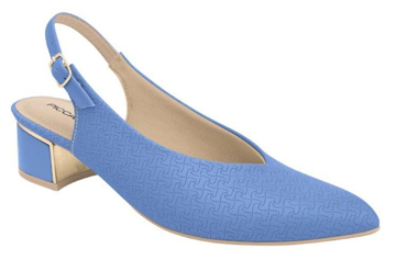 Obrázek Piccadilly 739131-1 Dámské sandály na podpatku modré