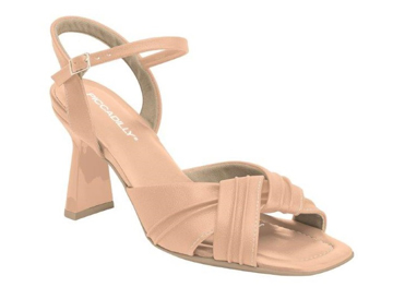 Obrázek Piccadilly 655119-5 Dámské sandály na podpatku růžové