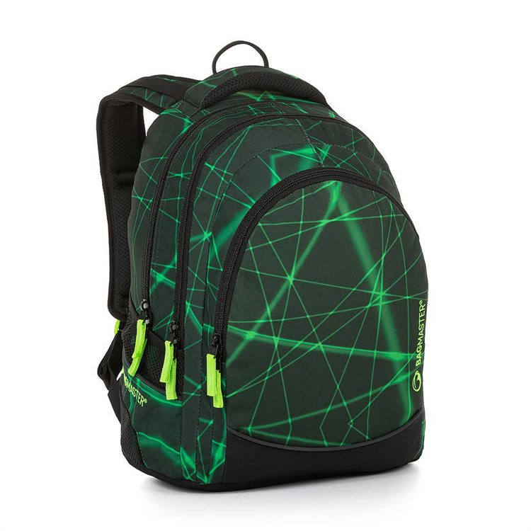 Obrázek z Bagmaster DIGITAL 22 B studentský set - Laser Zelená 34 l 