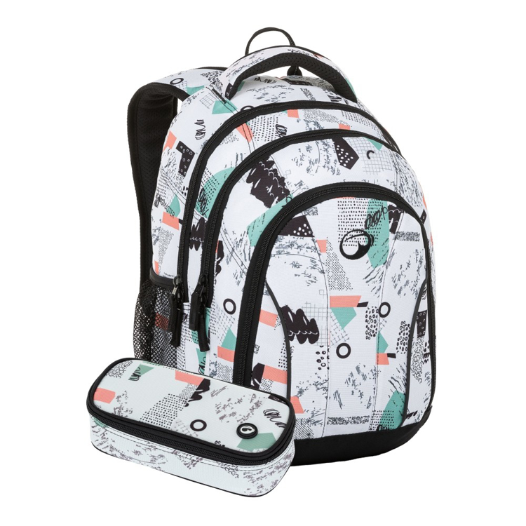 Obrázek z Bagmaster SUPERNOVA 21 A studentský set - světlý Bílá 34 l 