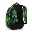 Obrázek z Bagmaster BAG 23 A studentský batoh - zeleno černý zelená 30 l 