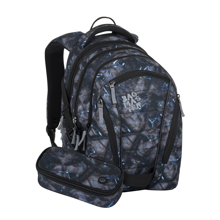 Obrázek z Bagmaster BAG 24 A studentský set – šedý Šedá 30 l 