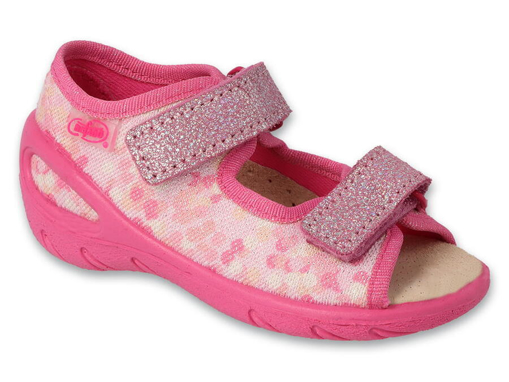 Obrázek z BEFADO 063X015 SUNNY dívčí sandálky růžové 
