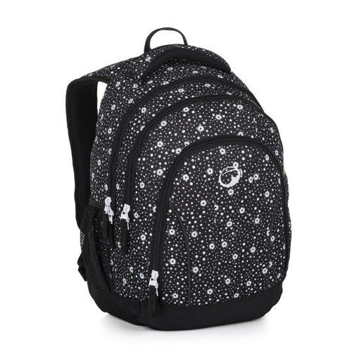 Obrázek z Bagmaster SUPERNOVA 24 A studentský batoh – černo-bílý černá 34 l 