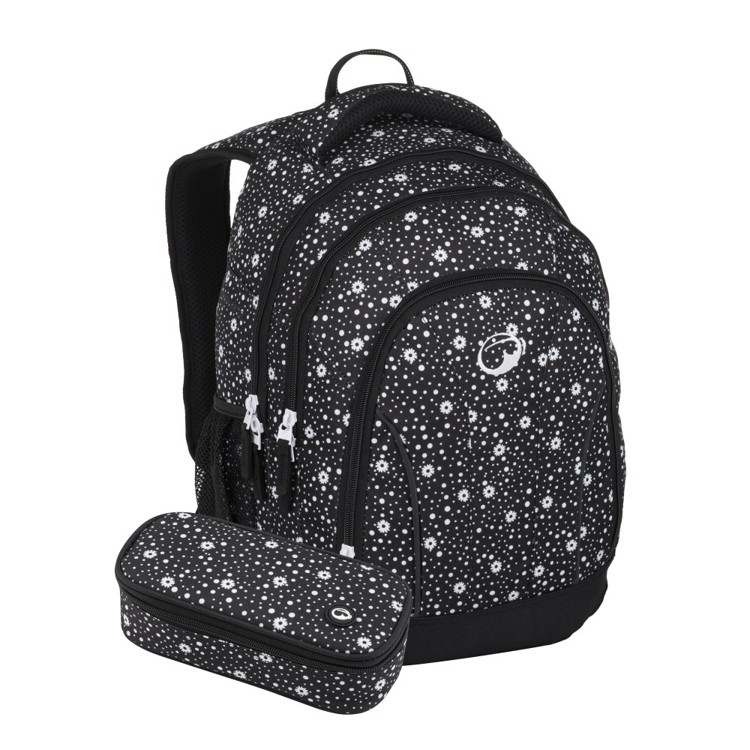 Obrázek z Bagmaster SUPERNOVA 24 A studentský set – černobílý Černá 34 l 