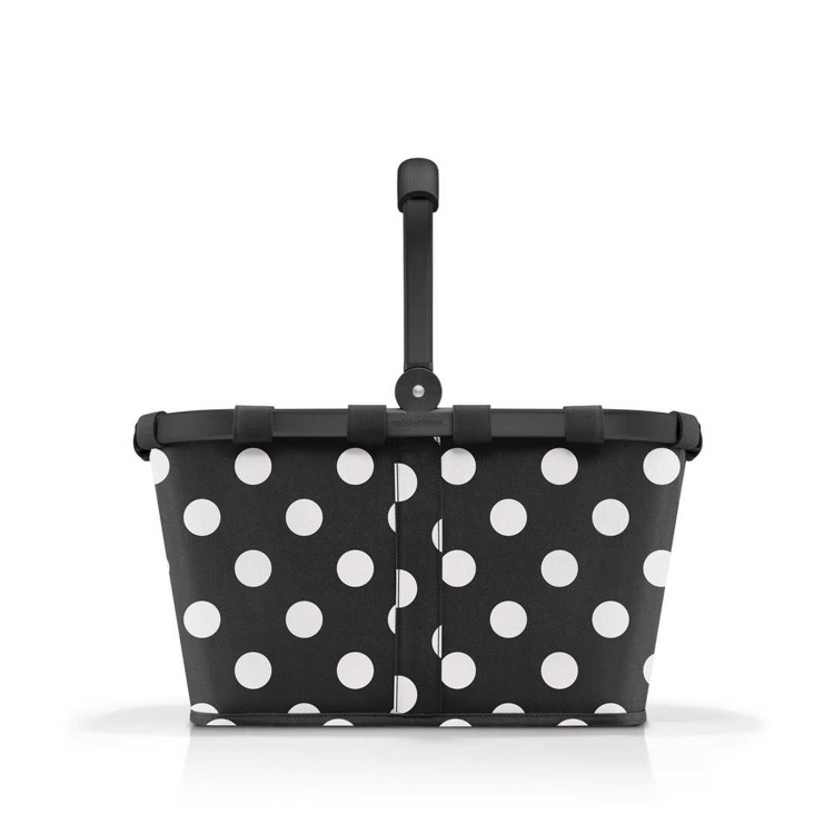 Obrázek z Reisenthel Carrybag Frame Dots White 22 L 