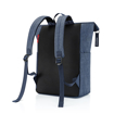 Obrázek z Reisenthel Rolltop Backpack Herringbone Dark Blue 22 L 