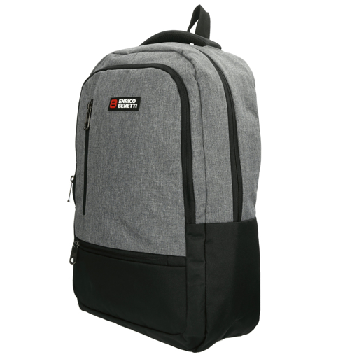 Obrázek z Enrico Benetti Hamburg 15" Notebook Backpack Light Grey 25 L 