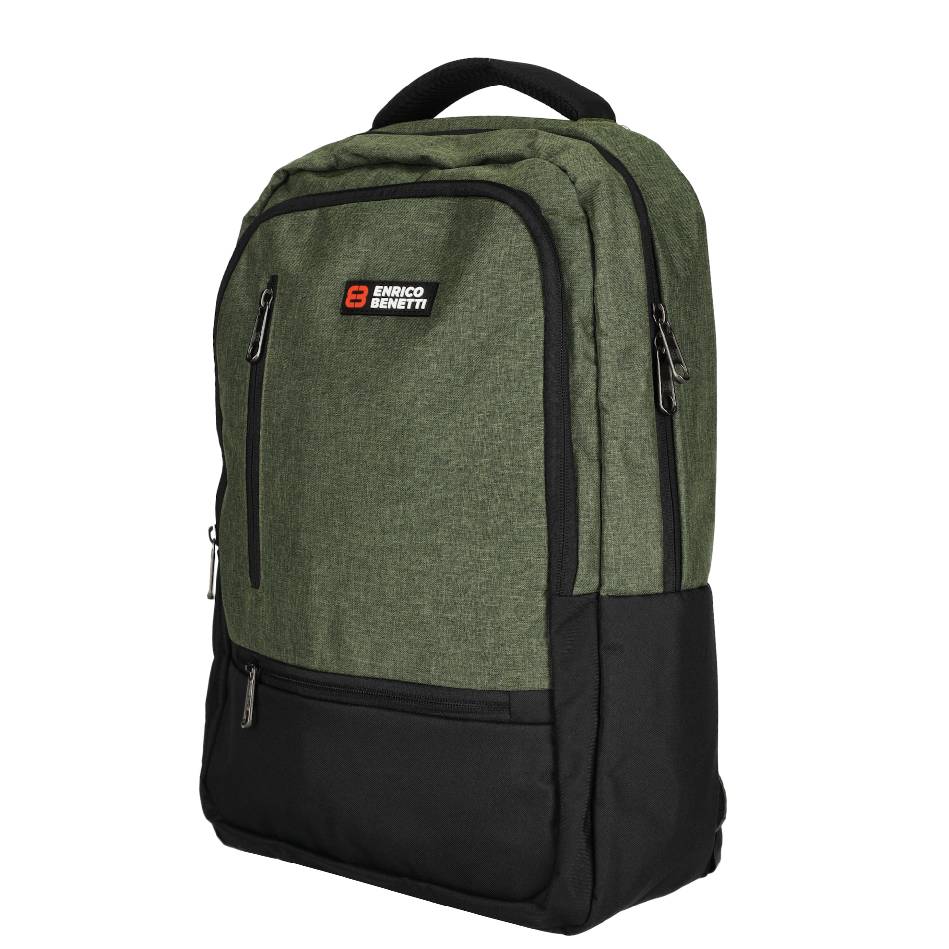 Enrico Benetti Hamburg 15" Notebook Backpack Olive 25 L EB-62124029