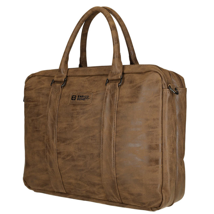 Obrázek z Enrico Benetti Rotterdam 15" Notebook Bag Camel 