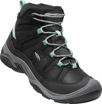 Obrázek KEEN CIRCADIA MID POLAR W Dámské trekové boty black/cloud blue