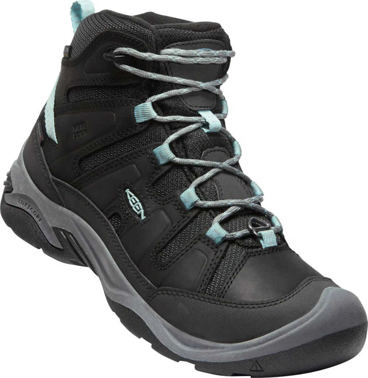 Obrázek z KEEN CIRCADIA MID POLAR W Dámské trekové boty black/cloud blue 