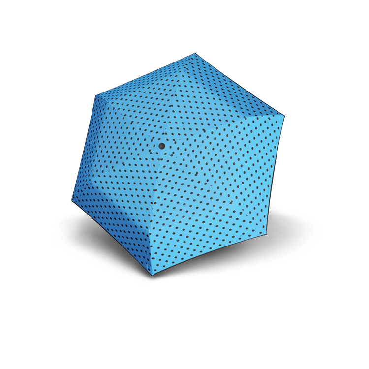 Obrázek z DERBY Kids Mini Dots - dětský/dámský skládací deštník modrá 