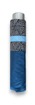 Obrázek z DOPPLER Mini Light Classic blue stripe - dámský skládací deštník modrá 